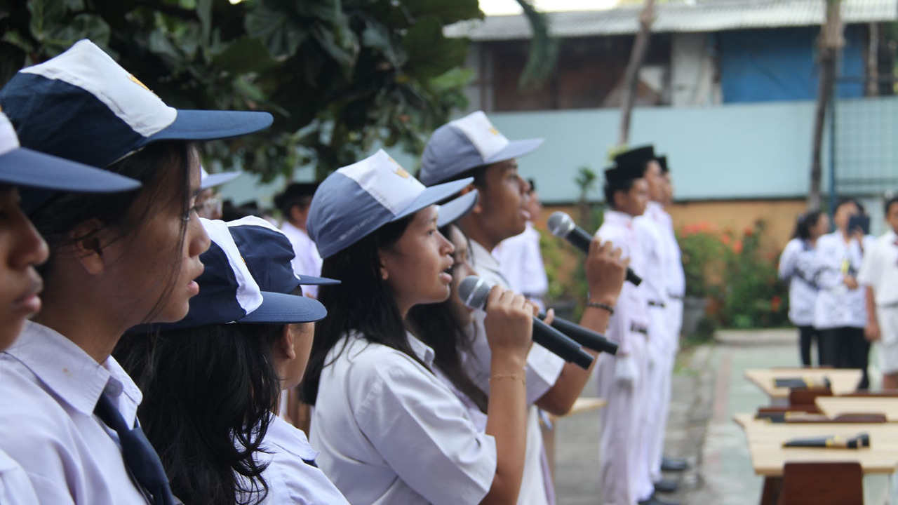 SMA Santo Antonius Merayakan Hari Kemerdekaan Indonesia
